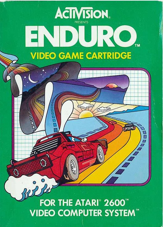 Capa do jogo Enduro