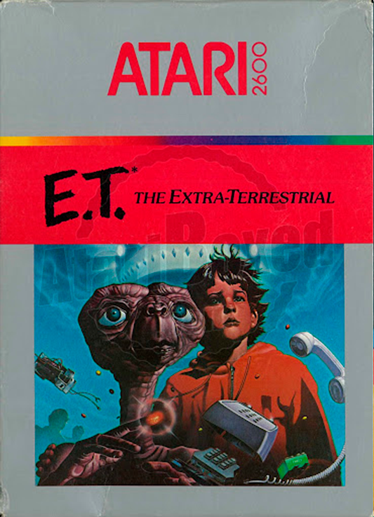 Capa do jogo E.T.
