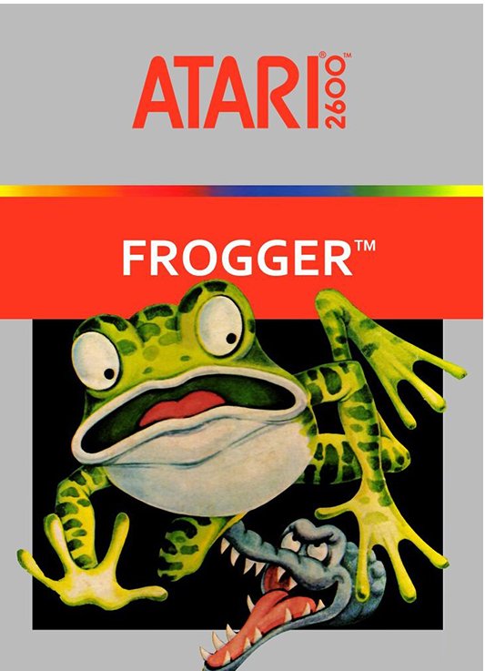 Capa do jogo Frogger
