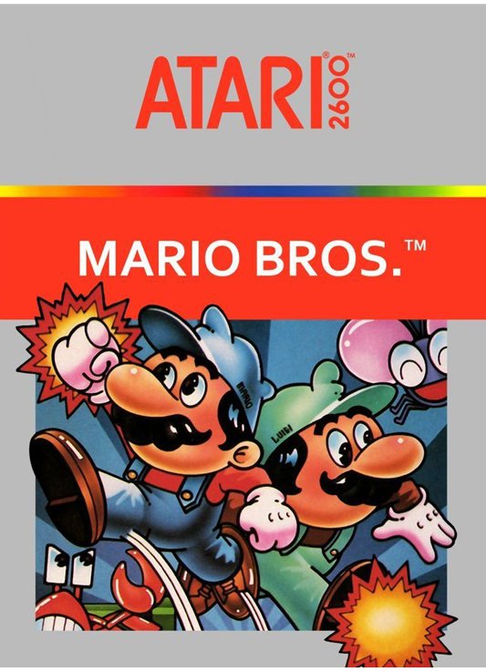 Capa do jogo Mario Bros.