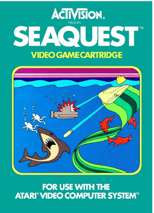 Capa do jogo Seaquest