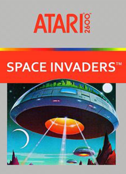 Capa do jogo Space Invaders